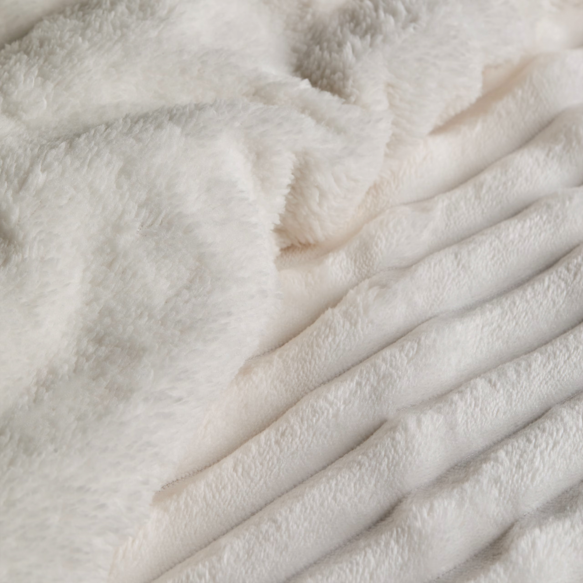 M&amp;amp;S Cloud Fleece Striped Bedding Set