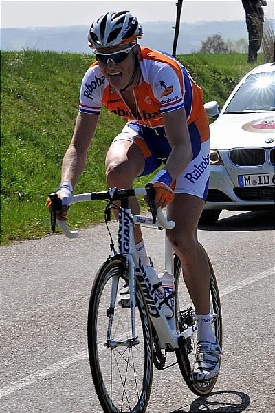 Lars Boom did a lot of work for his Rabobank leaders.