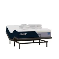 5. Nectar Adjustable Comfort Premier Bundle: $1,248 at Nectar SleepFull sleep setup: