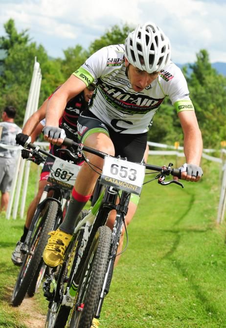 Jeremiah Bishop (Sho-Air Cannondale) appeared to be riding a tactically perfect race