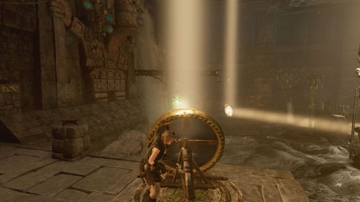 How to solve the Shadow of the Tomb Raider mirror challenge tomb, aka the Temple of the Sun