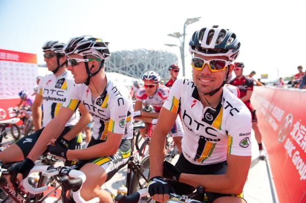 The HTC-Highroad squad on the startline