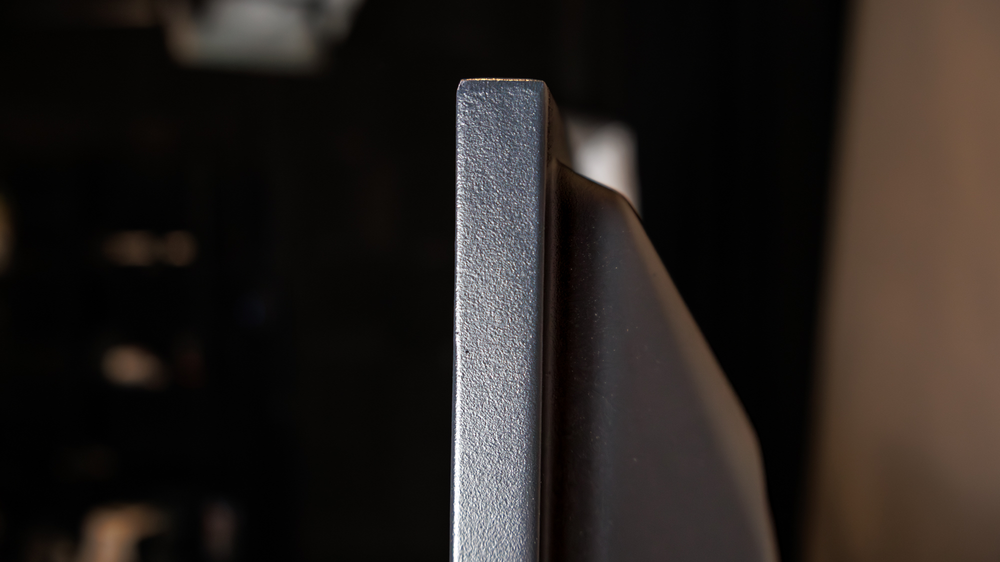 The side of a Hisense U6SF Pro TV