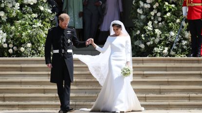 Prince harry meghan store markle wedding dress