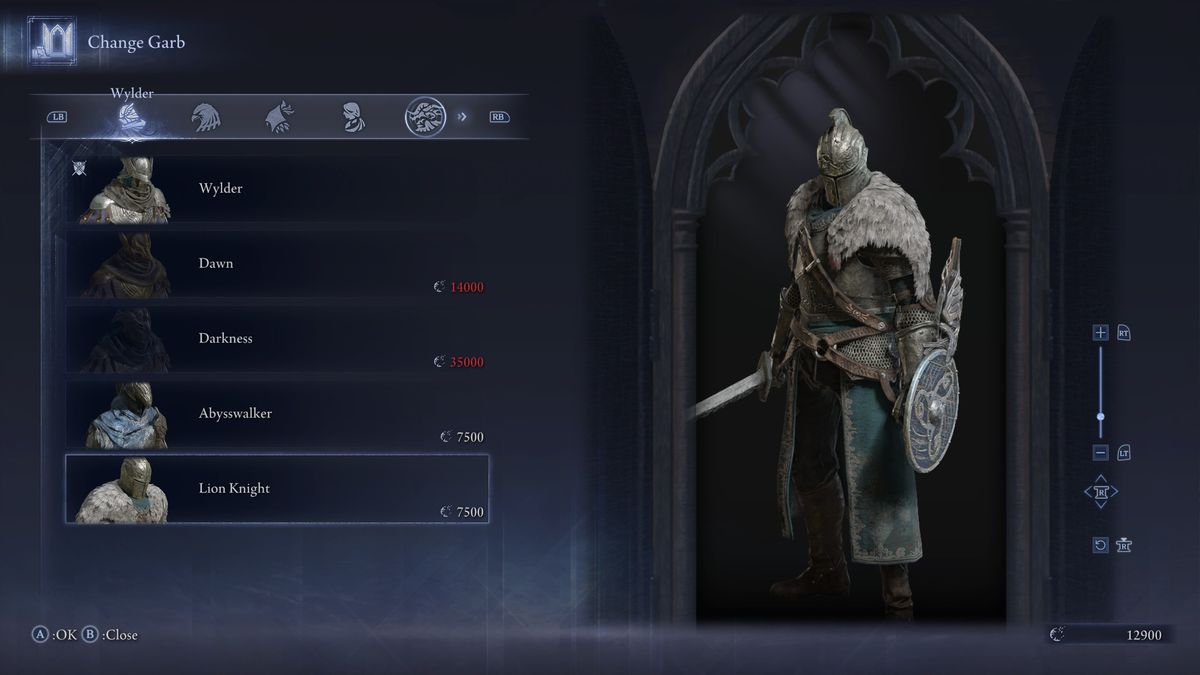 Elden Ring Nightreign Dark Souls outfits - Faraam