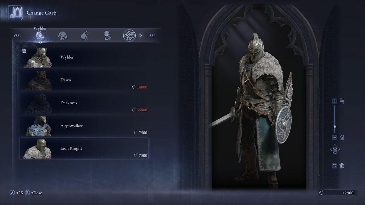 Elden Ring Nightreign Dark Souls outfits - Faraam