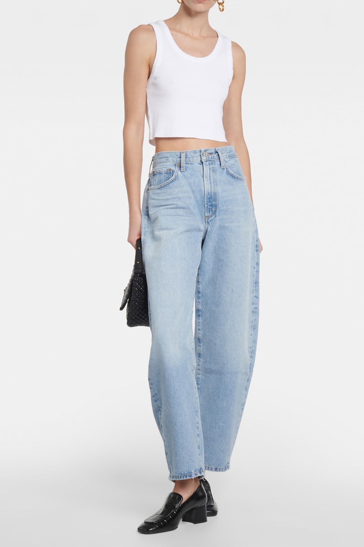 Agolde, High-Rise Balloon-Leg Jeans