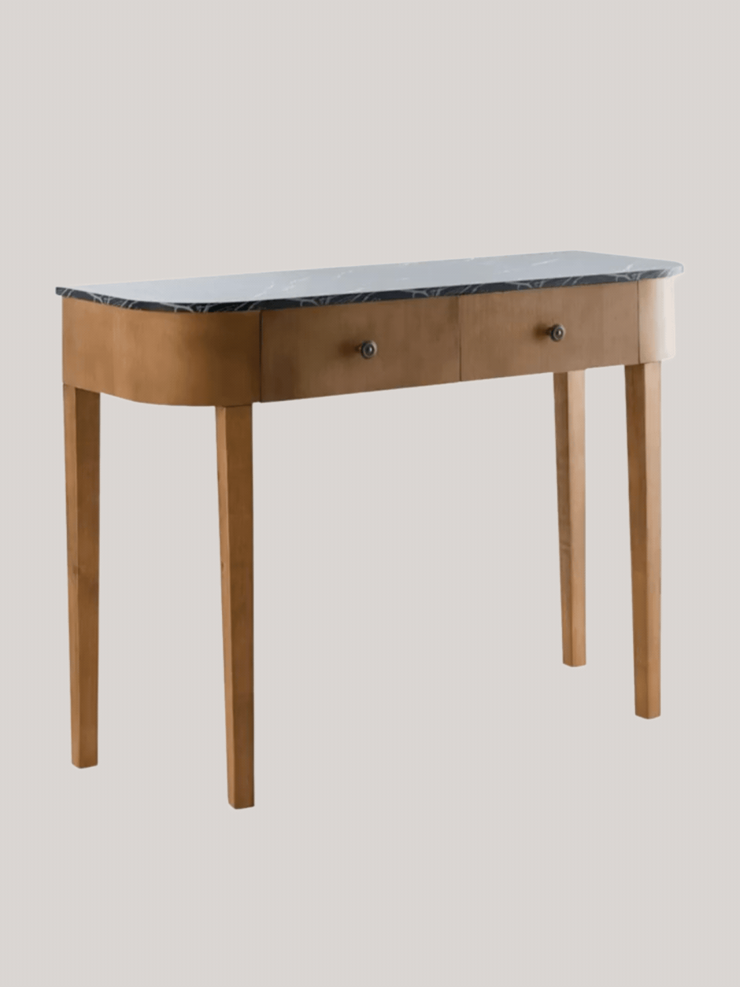 Tilda Console Table with Marble Top