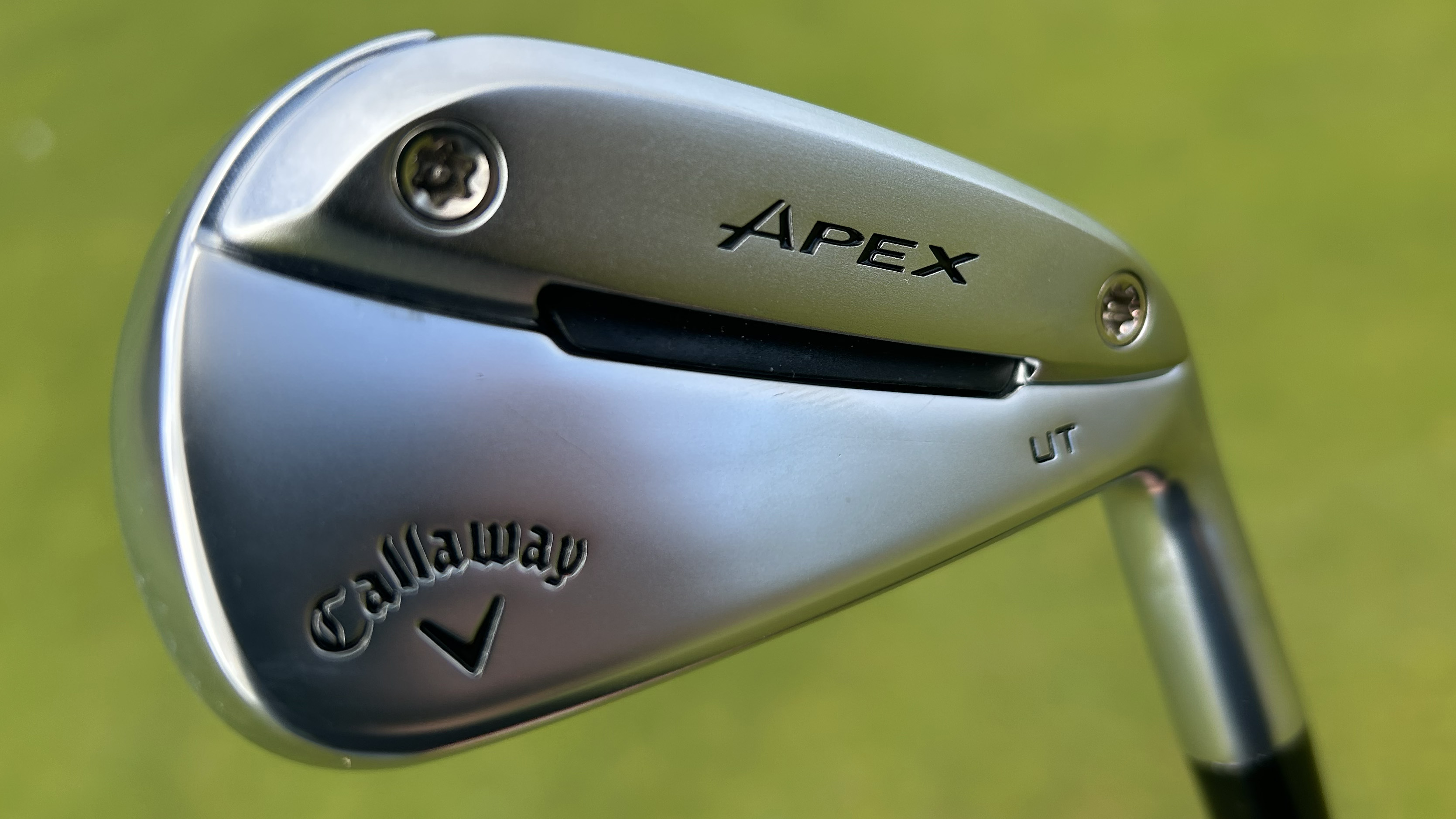 Photo of the Callaway 2025 Apex UT Utility Iron back section