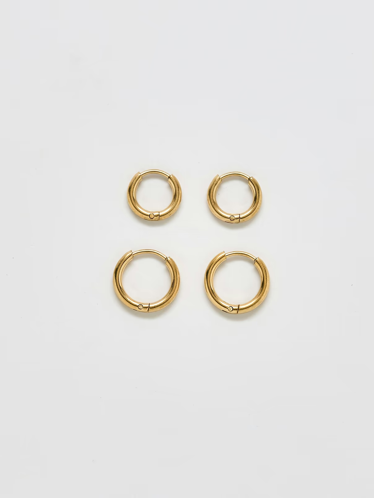 Admiral Row, Mini Hoop Earrings Double Pack