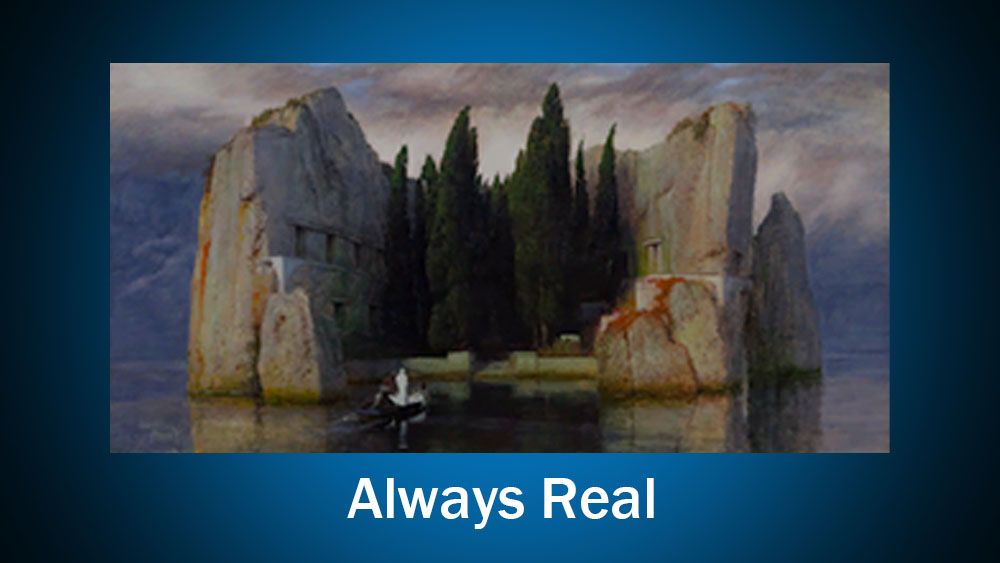 ACNH paintings: ISLE OF THE DEAD BY ARNOLD B&Ouml;CKLIN