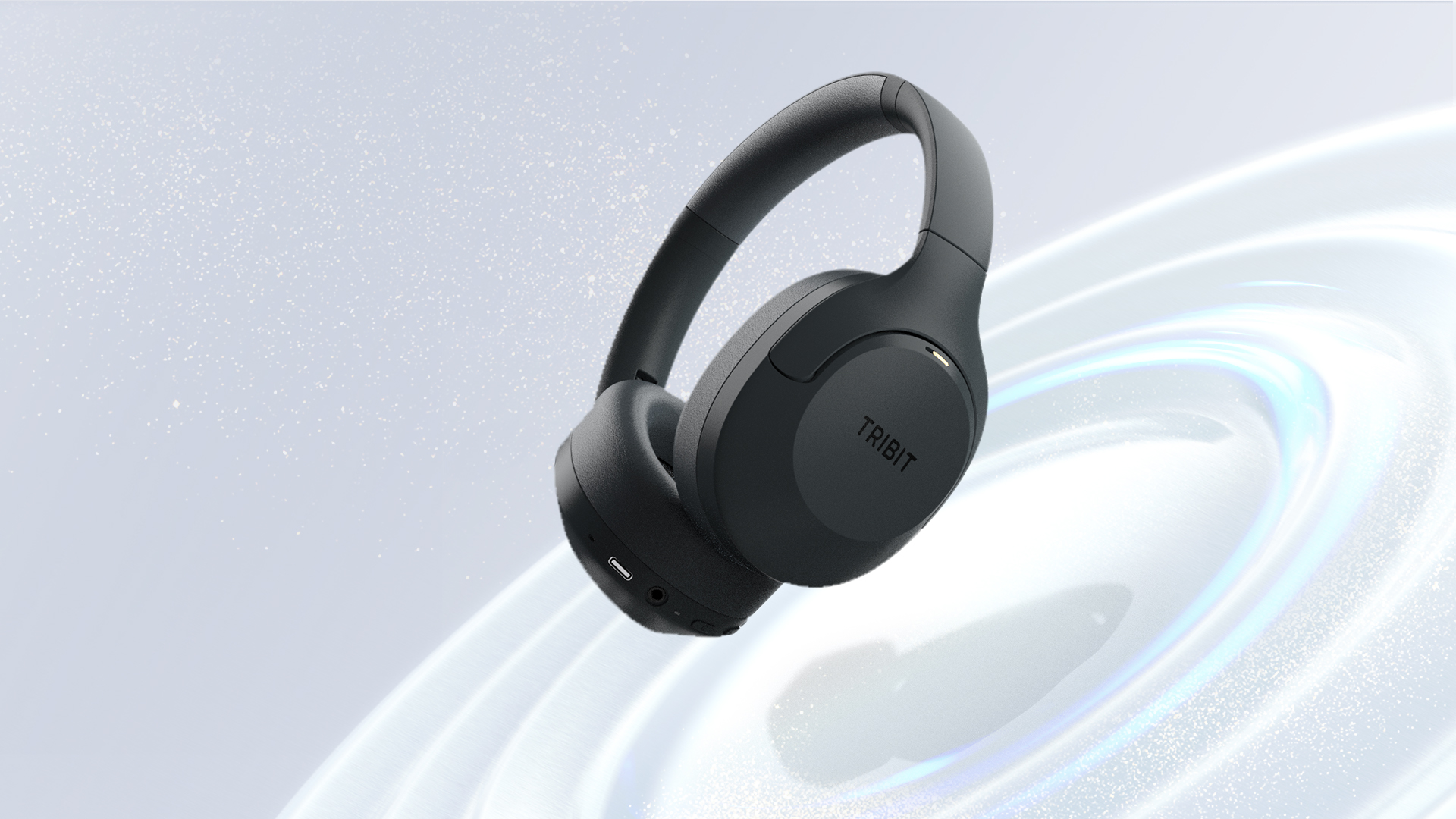 Tribit QuietPlus 81 wireless headphones in black