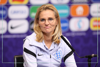The lionesses' manager Sarina Wiegman