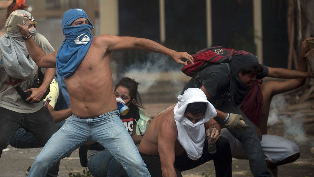 Caracas protests