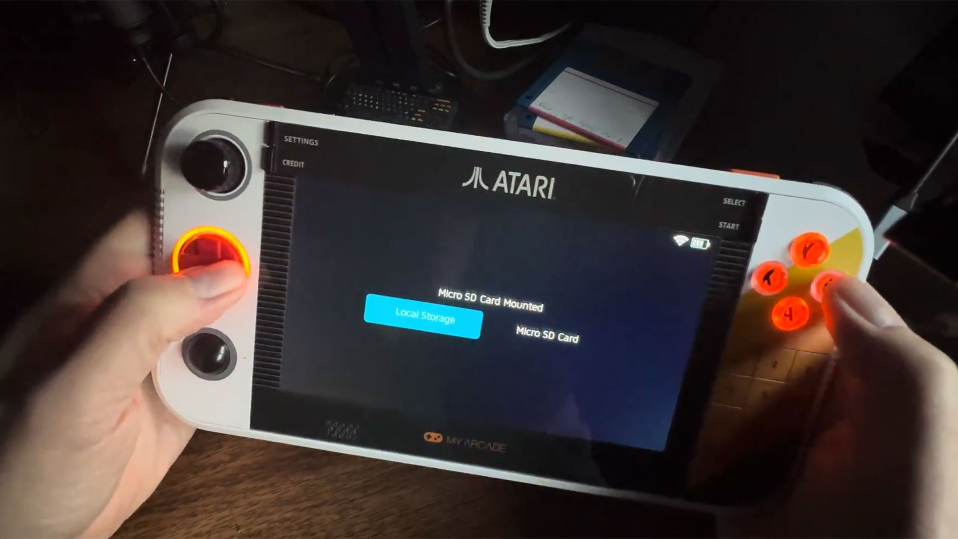 MyArcade Atari Gamestation Go gaming