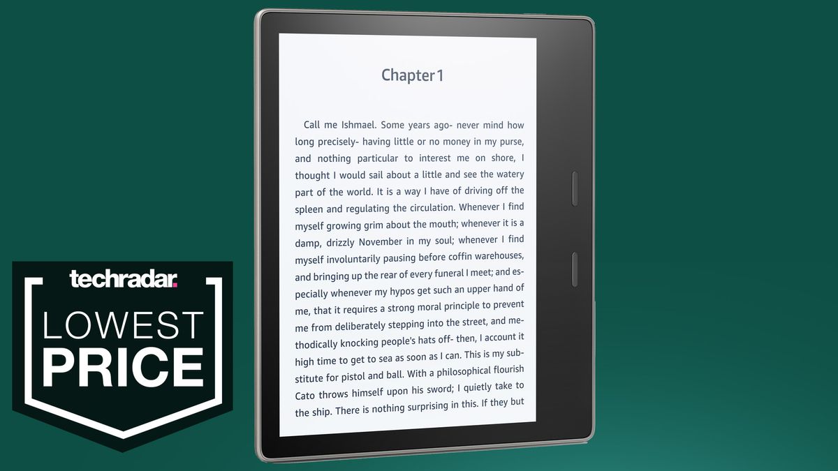 Amazon's Kindle Oasis is its lowest price ever, along with other great Kindle deals TechRadar