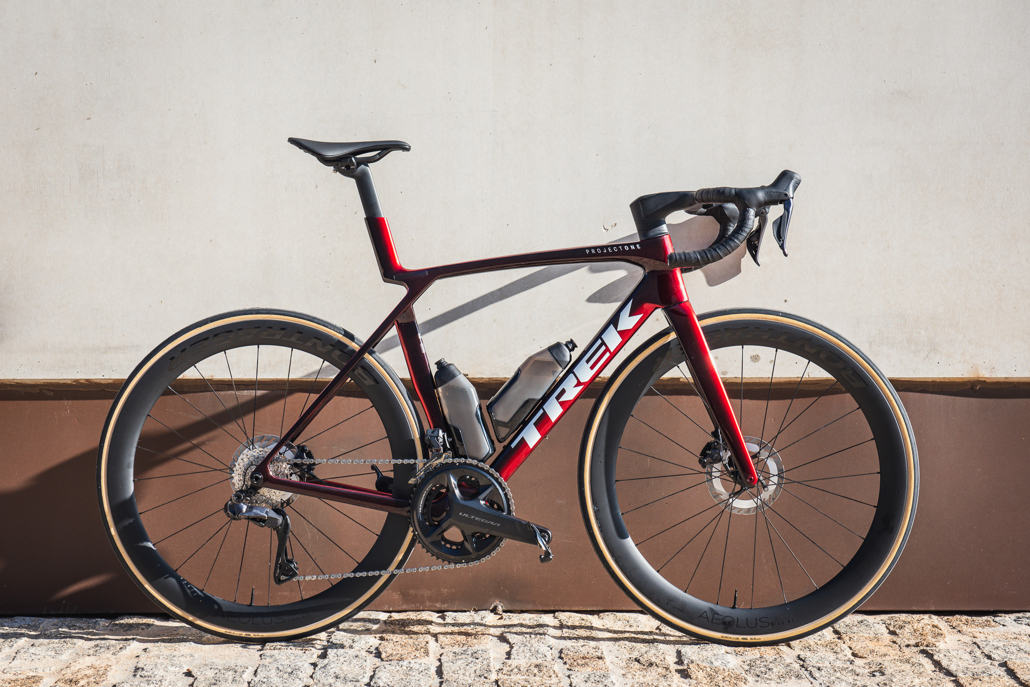 Trek Madone SLR Gen 8 at the launch event in Cebreros, Spain