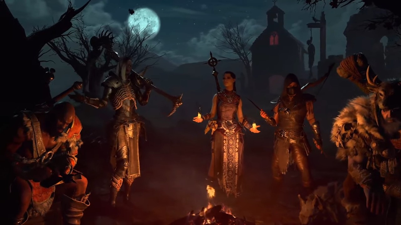 PS5) Diablo 4 Brand New Environmental Gameplay 2023