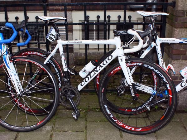 Colnago provided sprinter Sacha Modolo (Colnago-CSF Inox) with this custom painted - and all-new - Colnago C59.