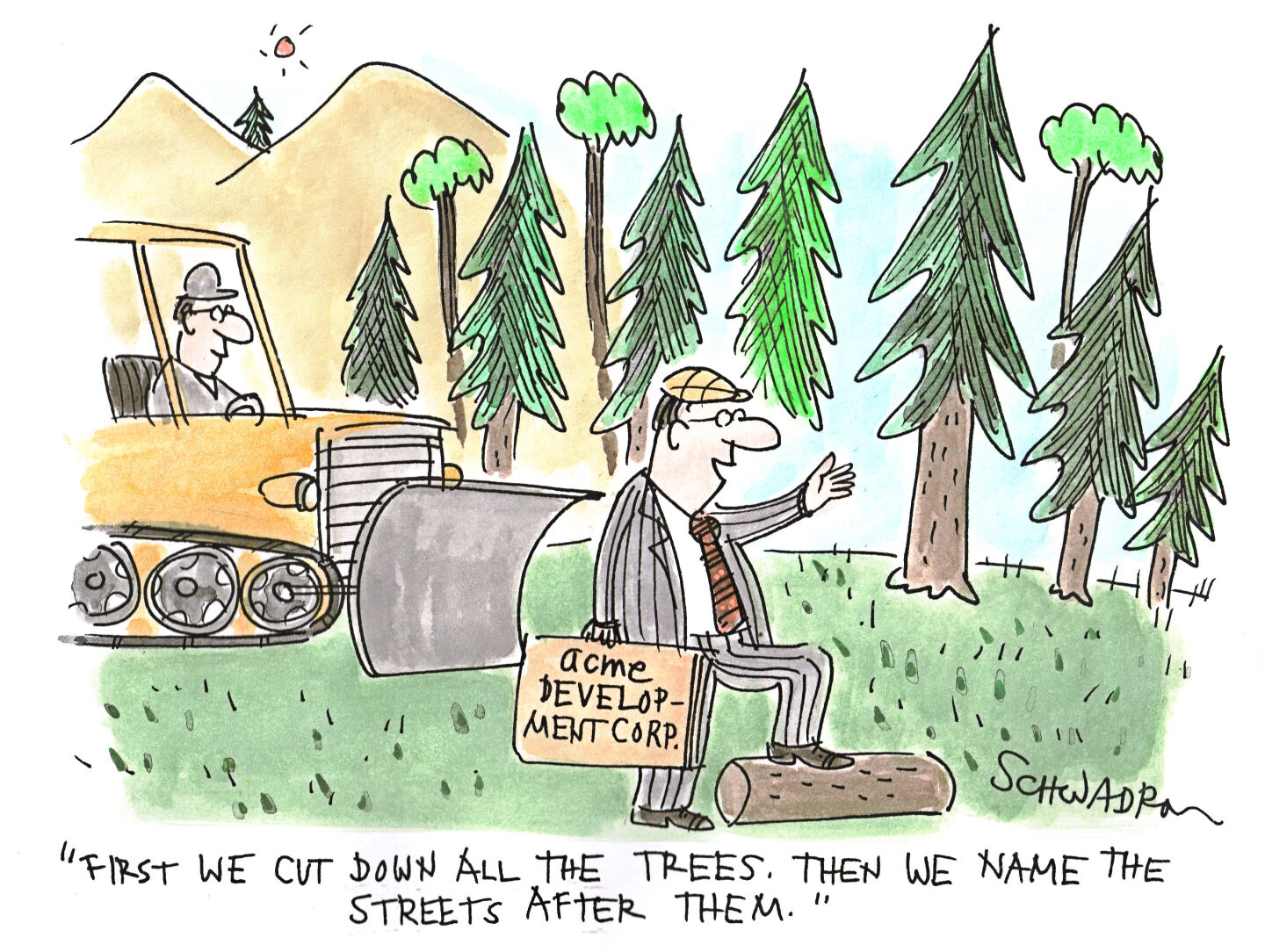 Editorial cartoon