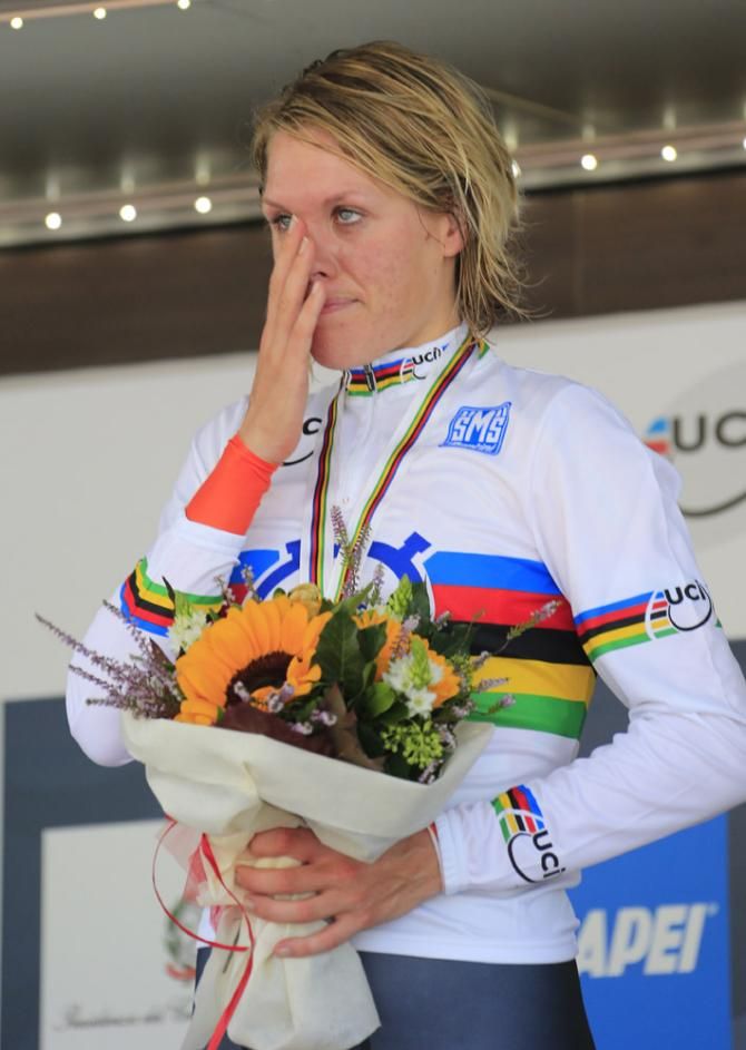2013 women's time trial world champion Ellen Van Dijk (Netherlands)