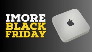 Mac Mini next to 'iMore Black Friday' text
