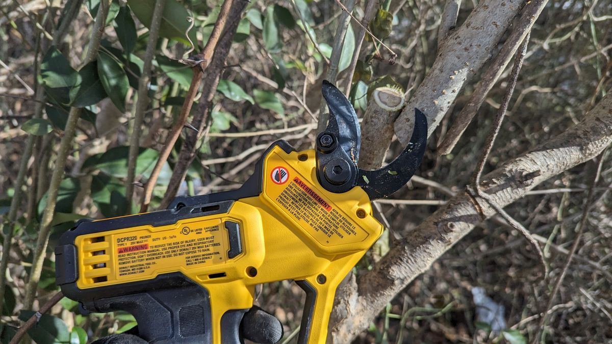 DeWalt 20V MAX Cordless Battery Powered Pruner