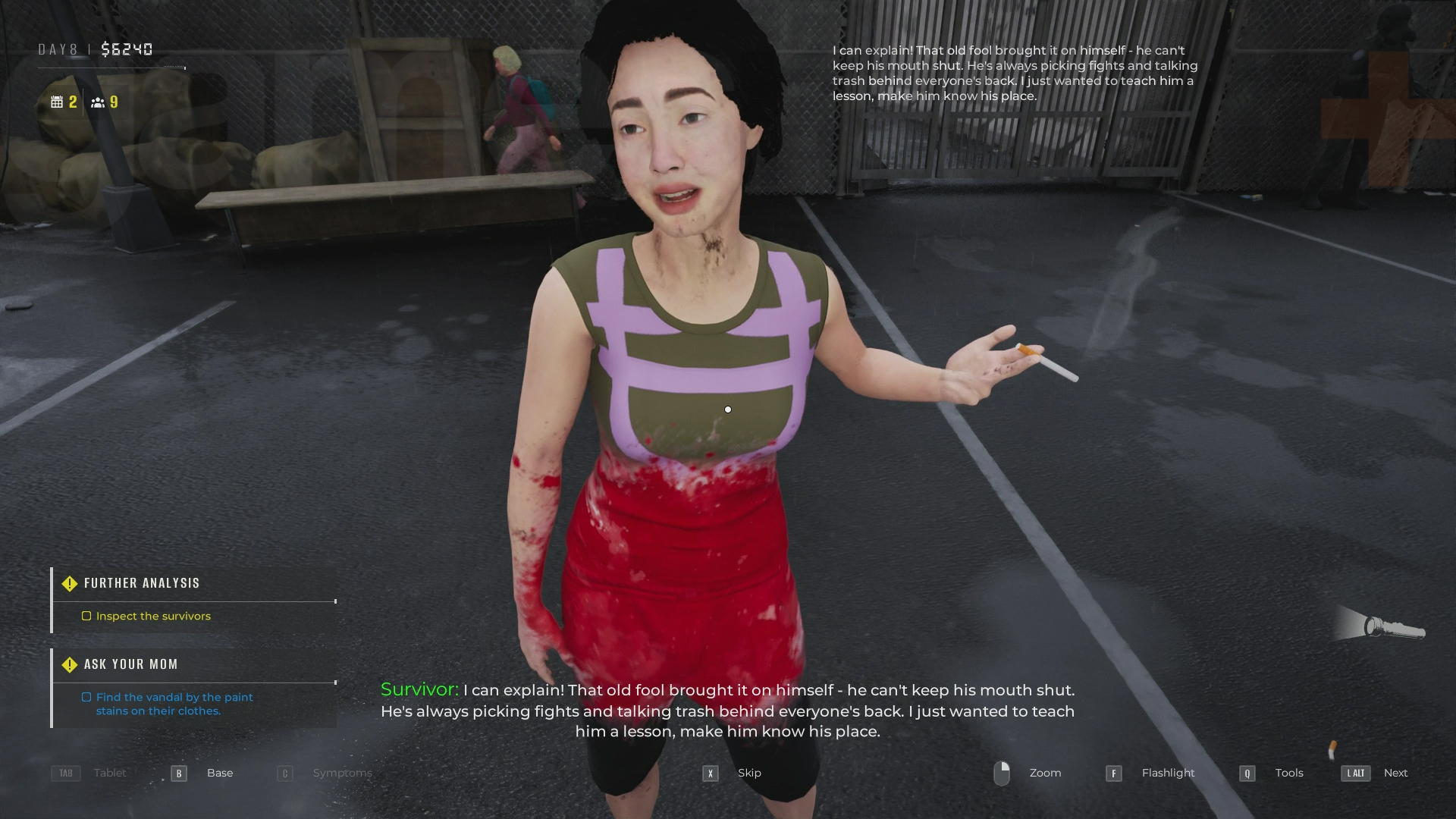 Identifying the Quarantine Zone Ask Your Mom vandal