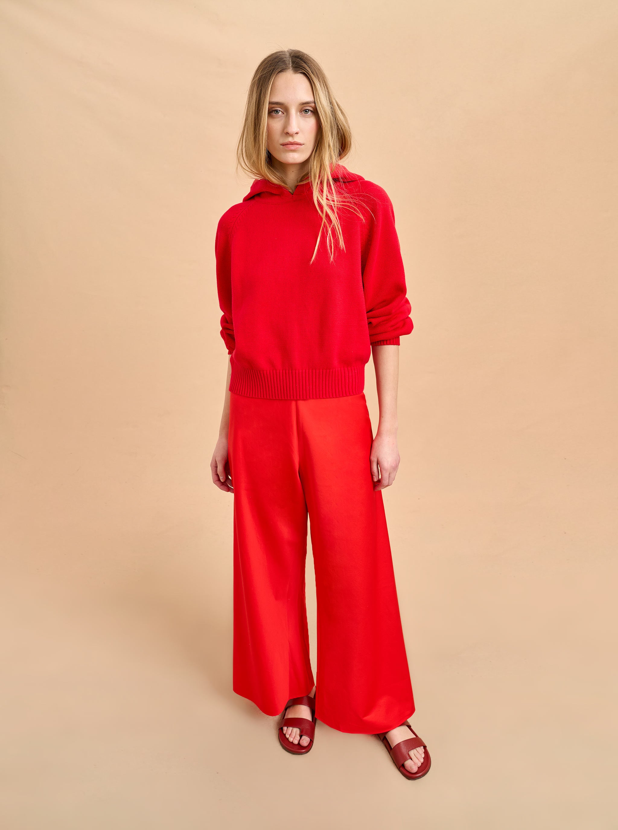 Jill Hoodie Xxs in Red