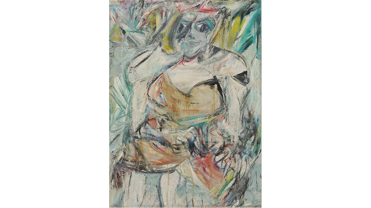 Willem De Kooning<br/>Woman II, 1952<br/>Oil, enamel and charcoal on canvas, 149.9 x 109.3 cm<br/>The Museum of Modern Art, New York. Gift of Blanchette Hooker Rockefeller, 1995<br/>&radic;&Ccedil;&not;&copy; 2016