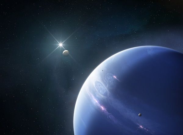 Artist&#039;s impression of Neptune