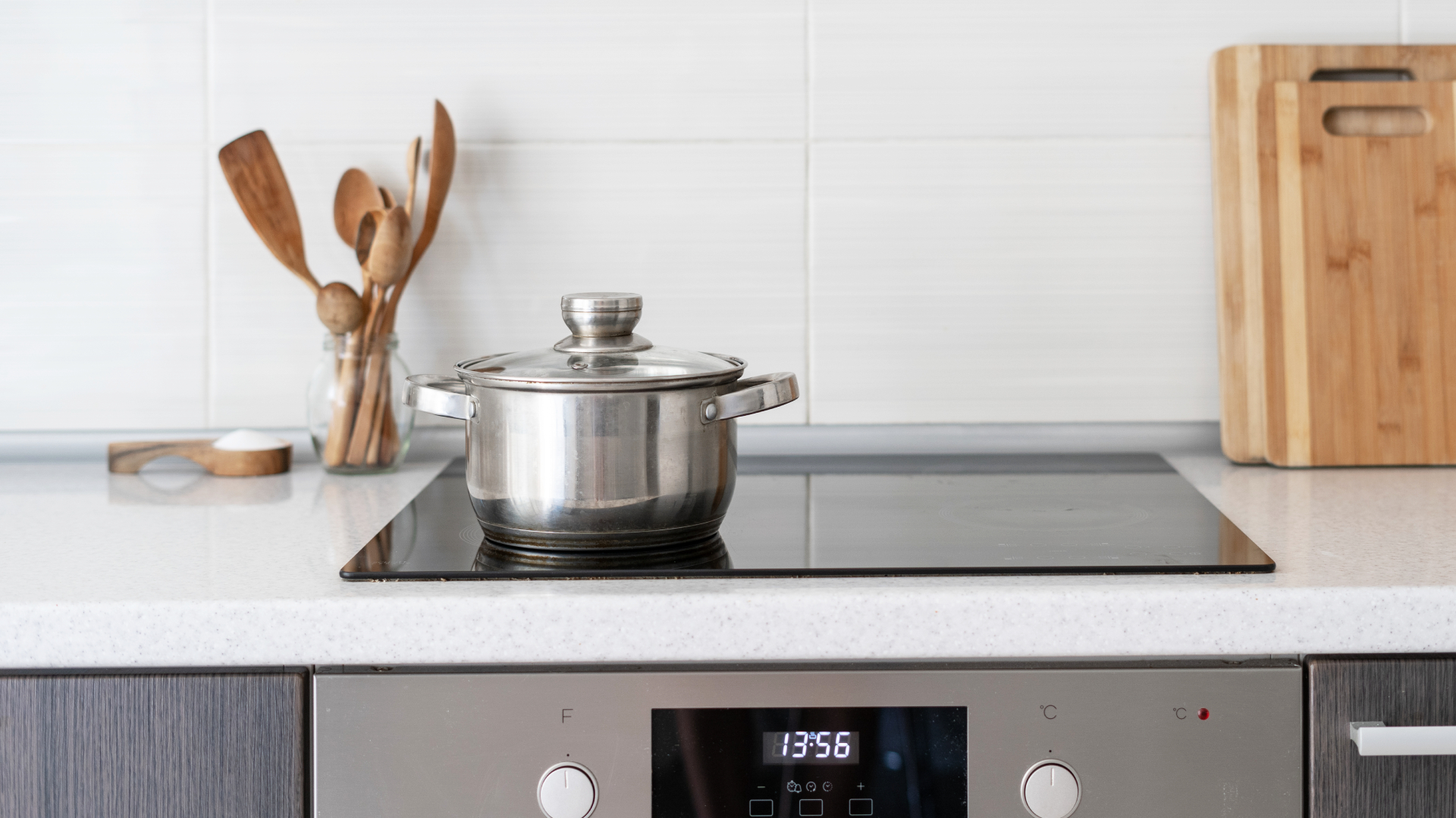 kitchen glass stovetop