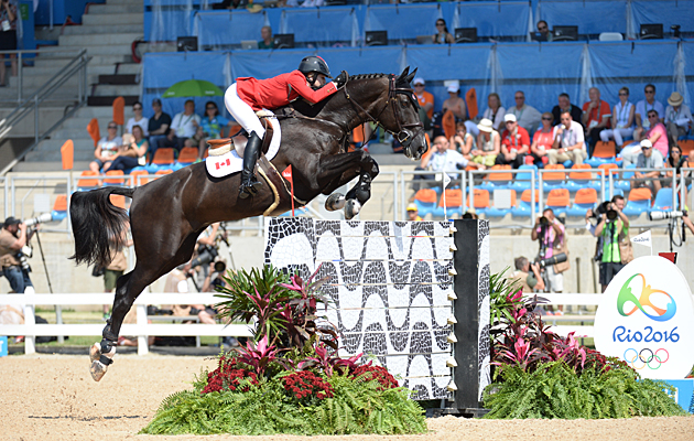 Tiffany Foster (CAN) riding Tripple X III at the Rio Olympics
