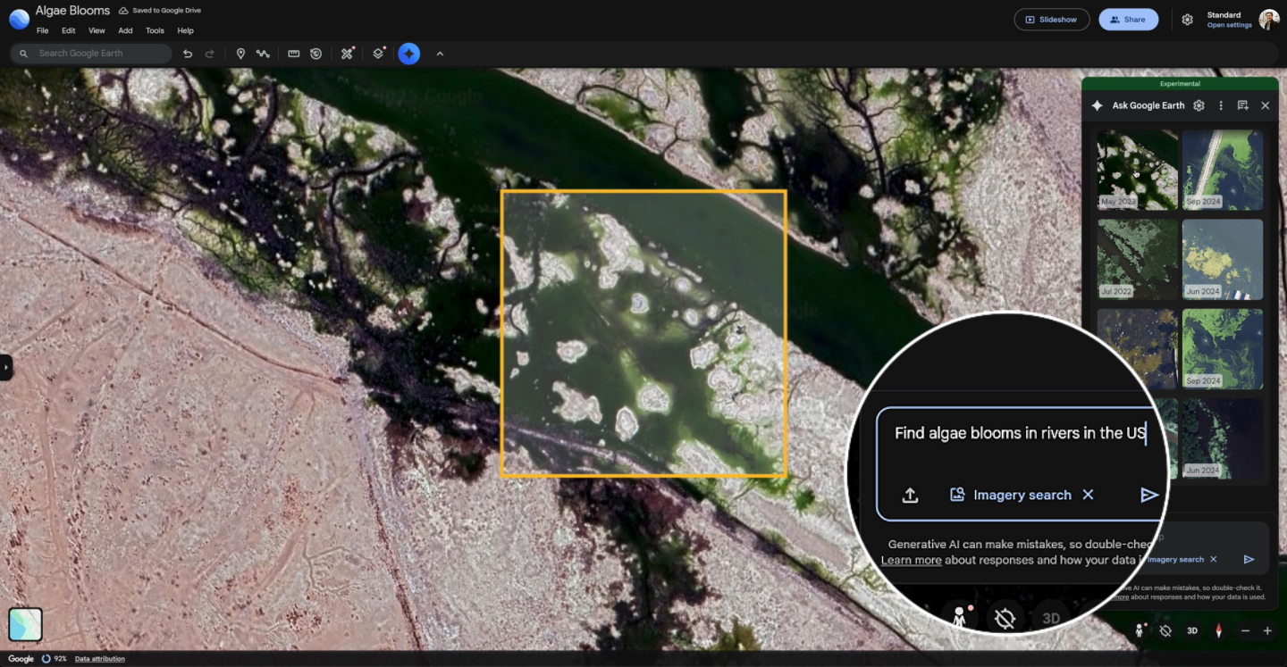 Google Earth AI Gemini capabilities