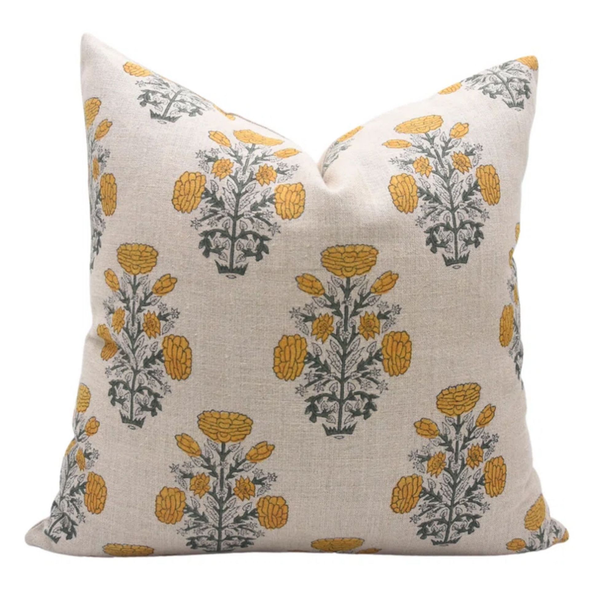 Floral Indoor/Outdoor pillow cover, $64. Wayfair