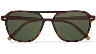 Muscot Bjorn Aviator-Style Acetate Sunglasses