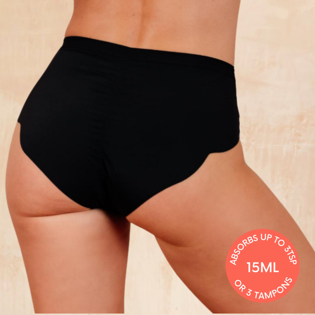 The Susie Black Leakproof Knicker
