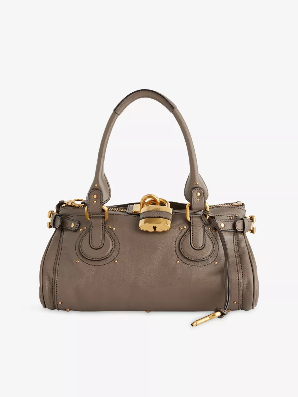 Paddington Leather Top-Handle Bag