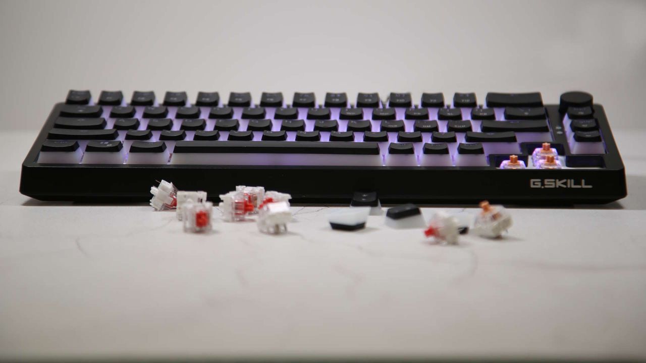 G.Skill KM250 RGB gaming keyboard