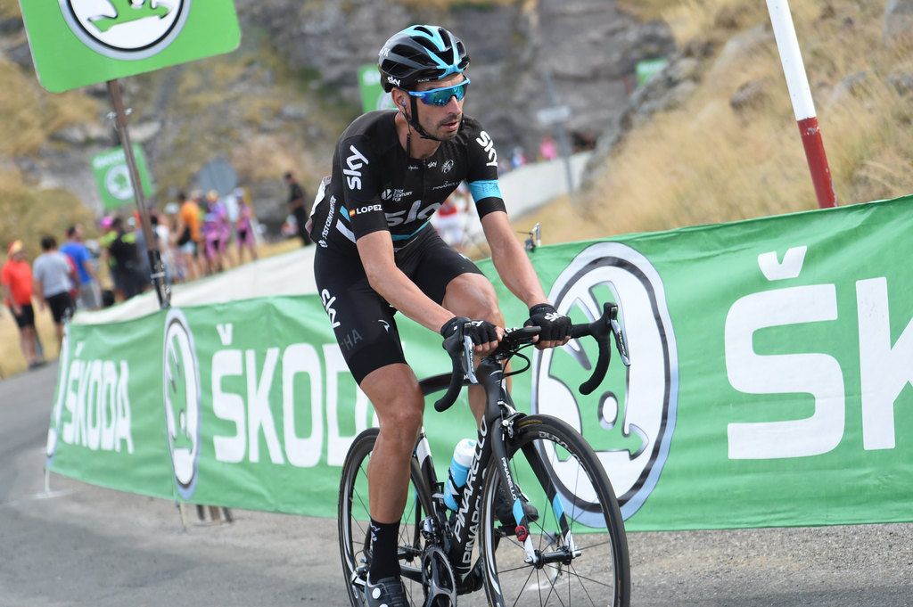 David Lopez (Team Sky) was inside the time cut