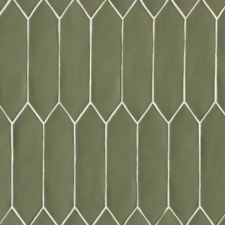 Green skinny tile from Wayfair