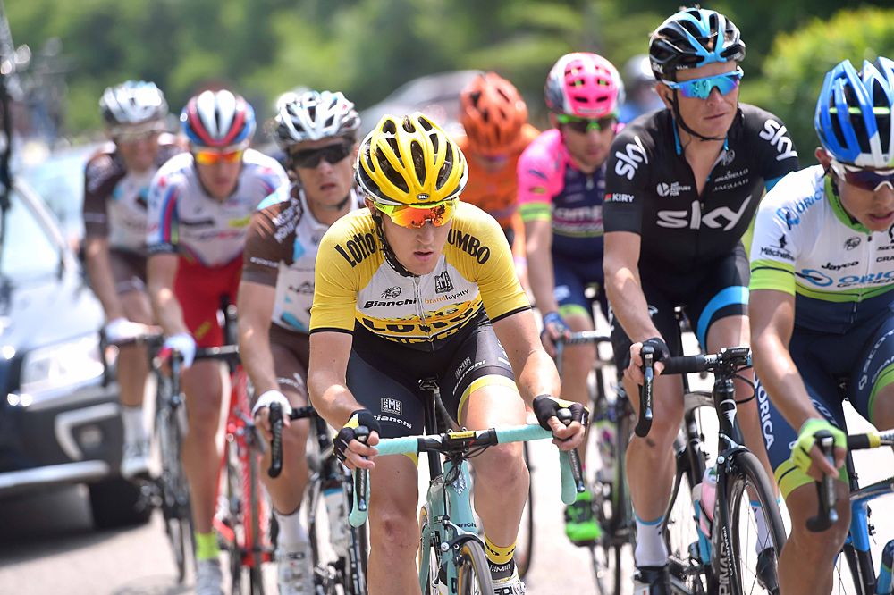 LottoNL-Jumbo is in the group at the Giro d'Italia