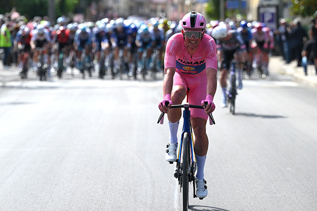 The current GC standings at the Giro d'Italia 2025 after stage 4