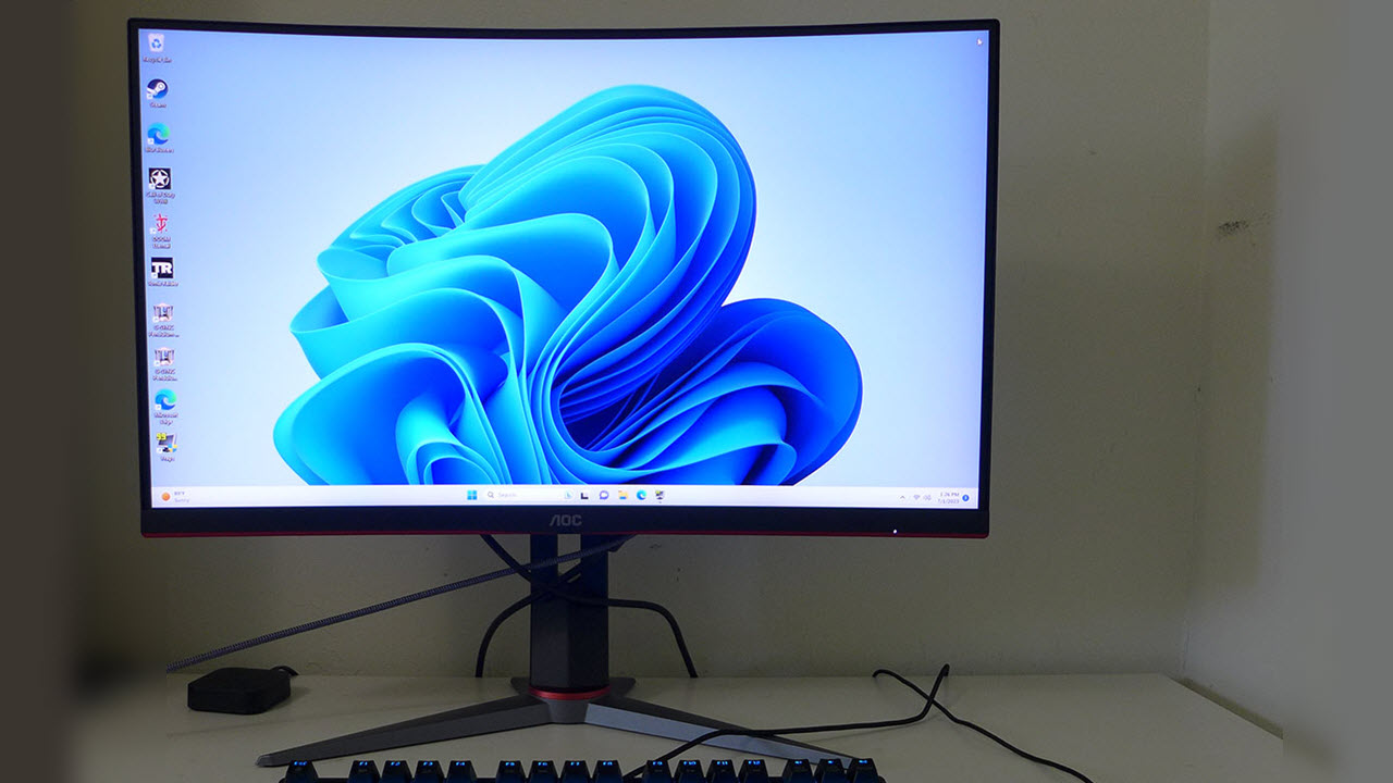Tom\'s Performance, | Monitor AOC Gaming Value Solid Review: Gaming Speed C27G2Z and Hardware
