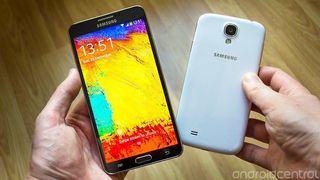 Galaxy Note 3 vs S4