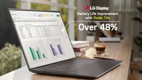 LG 1Hz Oxide LCD display