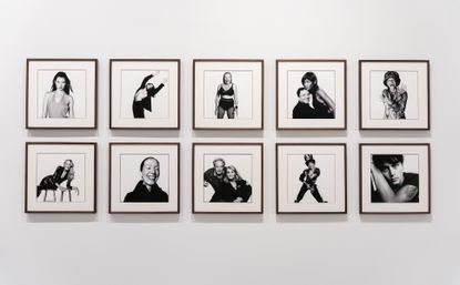 Exhibition View David Bailey's Changing Fashion Retrospective MOP Foundation Spain