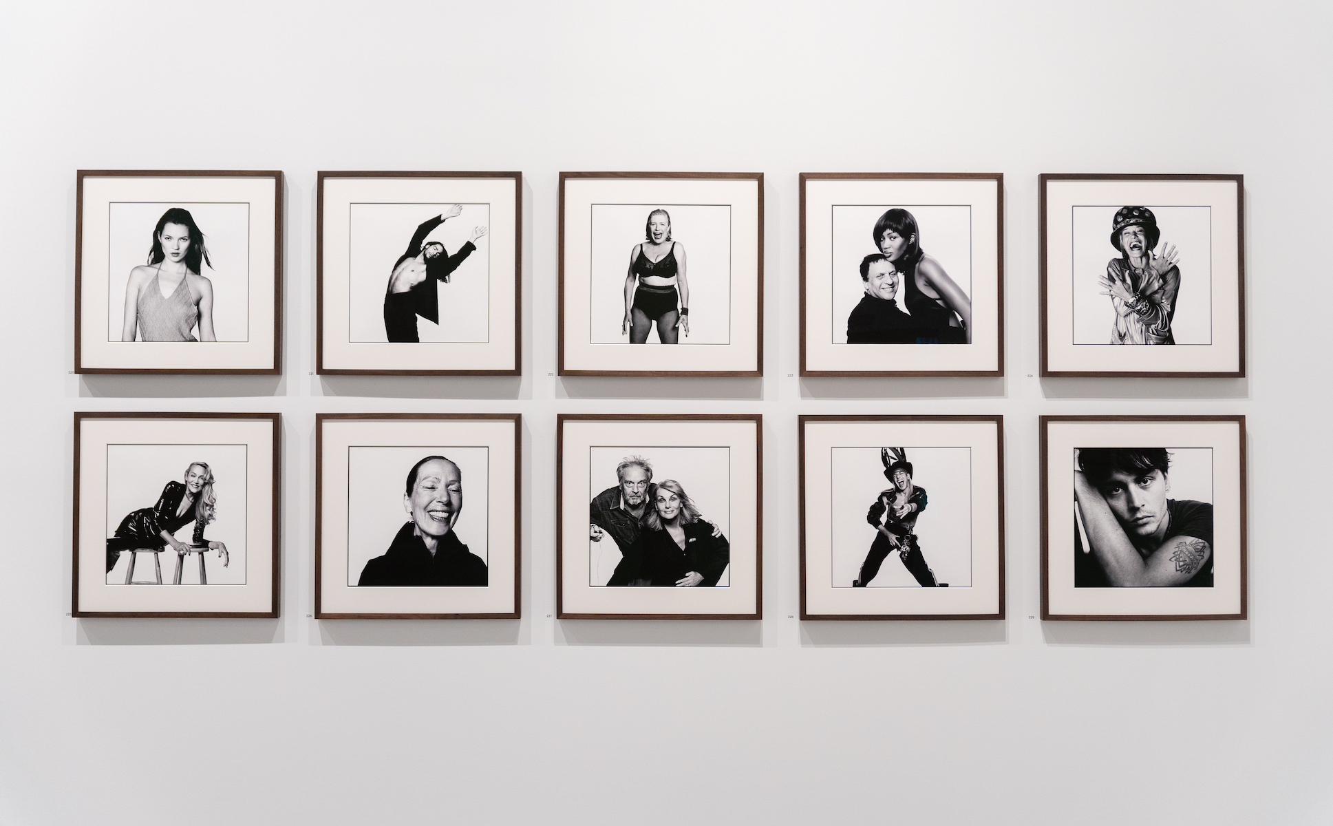 Exhibition View David Bailey's Changing Fashion Retrospective MOP Foundation Spain