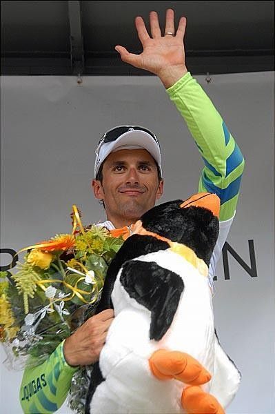 A happy penguin smiles and so does Bennati