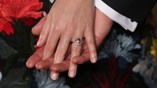 Princess Eugenie's engagement ring